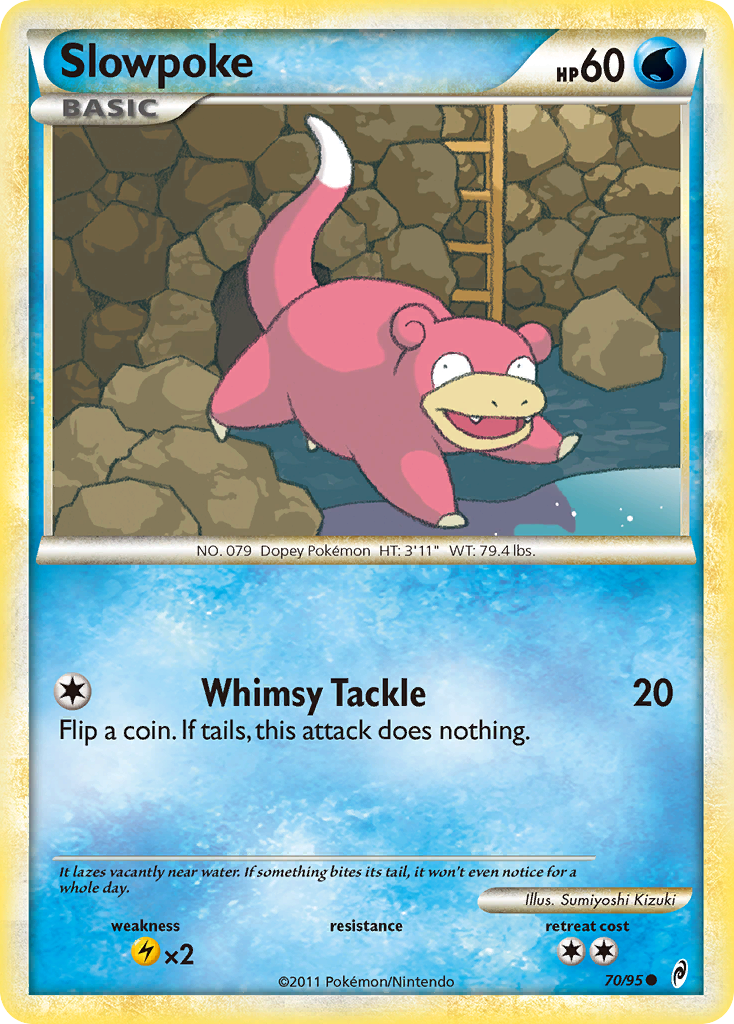 Slowpoke (70/95) [HeartGold & SoulSilver: Call of Legends] | Arkham Games and Comics