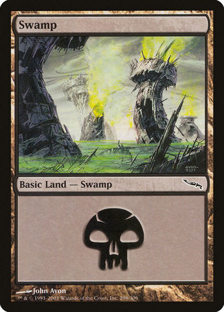 Swamp (298) [Mirrodin] | Arkham Games and Comics