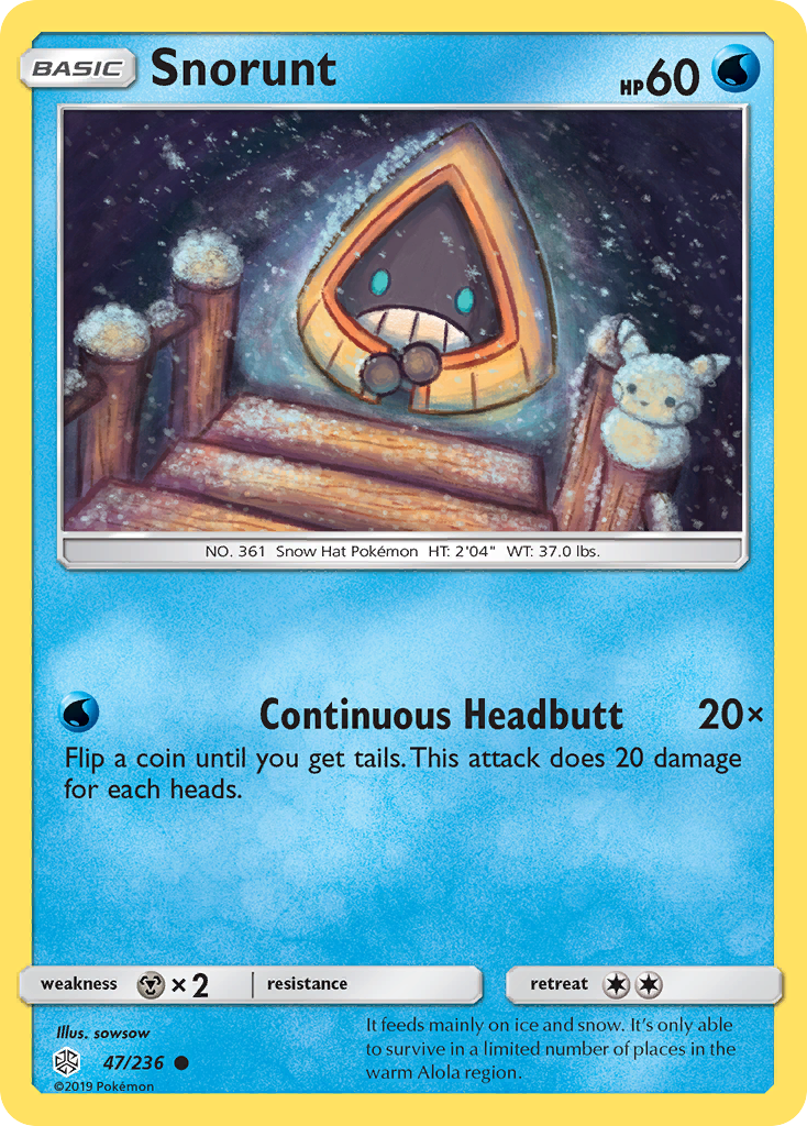 Snorunt (47/236) [Sun & Moon: Cosmic Eclipse] | Arkham Games and Comics