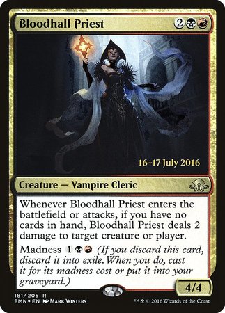 Bloodhall Priest [Eldritch Moon Promos] | Arkham Games and Comics