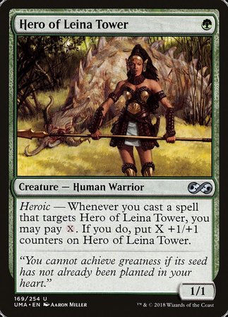 Hero of Leina Tower [Ultimate Masters] | Arkham Games and Comics