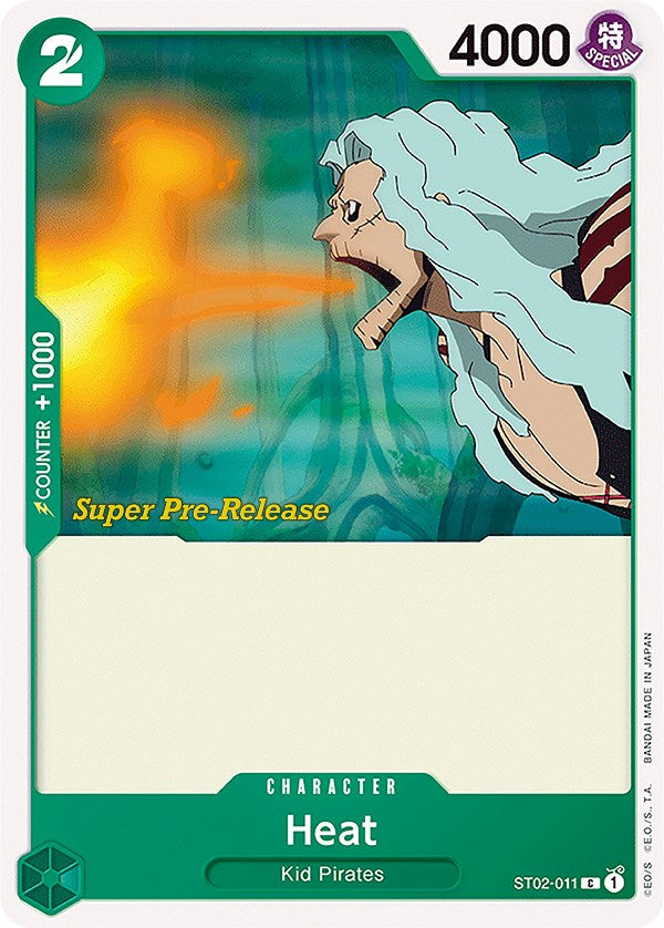 Heat [Super Pre-Release Starter Deck: Worst Generation] | Arkham Games and Comics