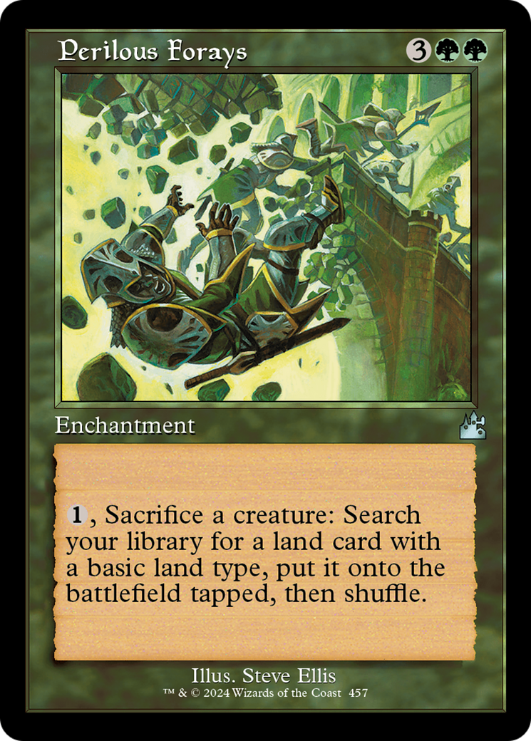 Perilous Forays (Retro) [Ravnica Remastered] | Arkham Games and Comics