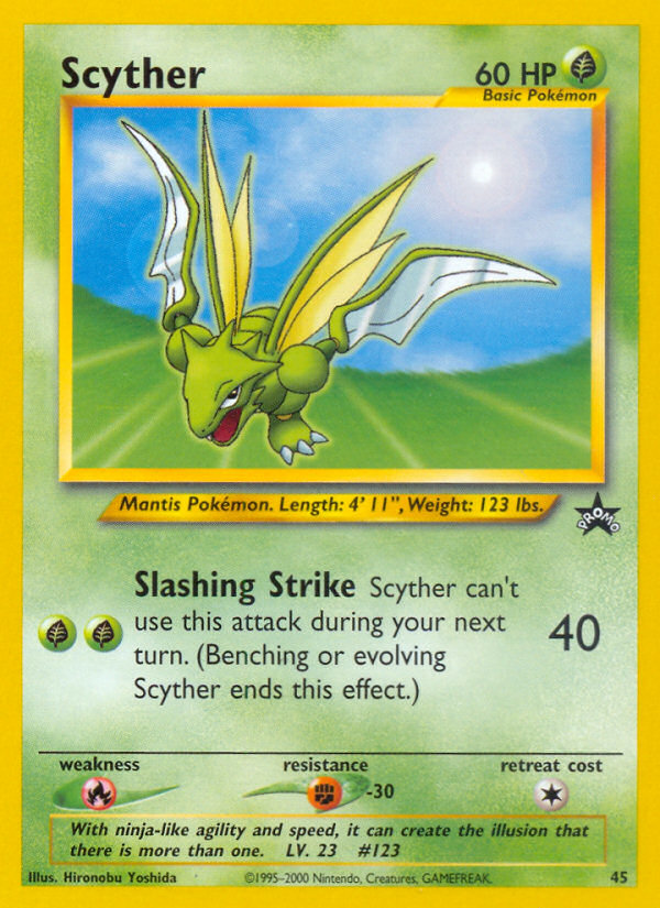 Scyther (45) [Wizards of the Coast: Black Star Promos] | Arkham Games and Comics