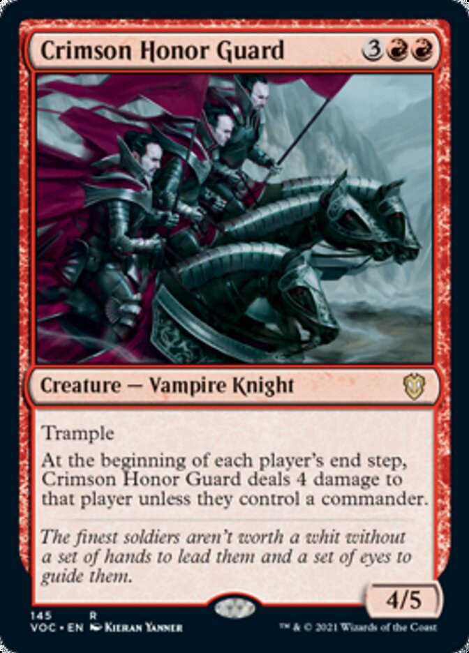 Crimson Honor Guard [Innistrad: Crimson Vow Commander] | Arkham Games and Comics