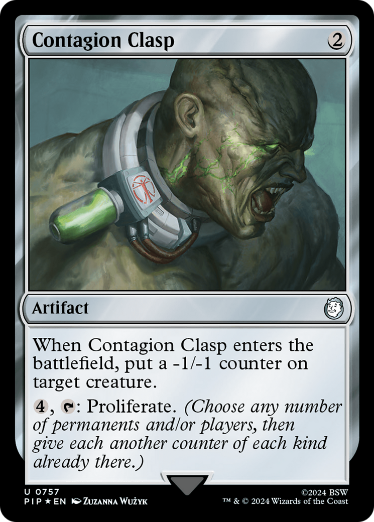 Contagion Clasp (Surge Foil) [Fallout] | Arkham Games and Comics