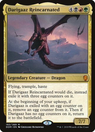 Darigaaz Reincarnated [Dominaria] | Arkham Games and Comics