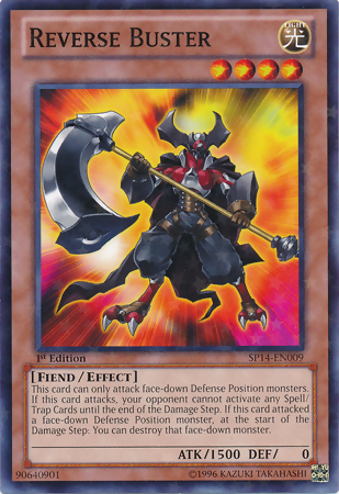 Reverse Buster [SP14-EN009] Starfoil Rare | Arkham Games and Comics