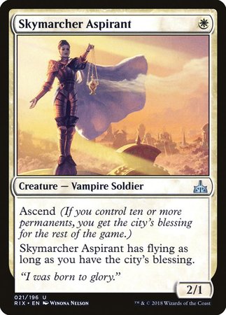 Skymarcher Aspirant [Rivals of Ixalan] | Arkham Games and Comics