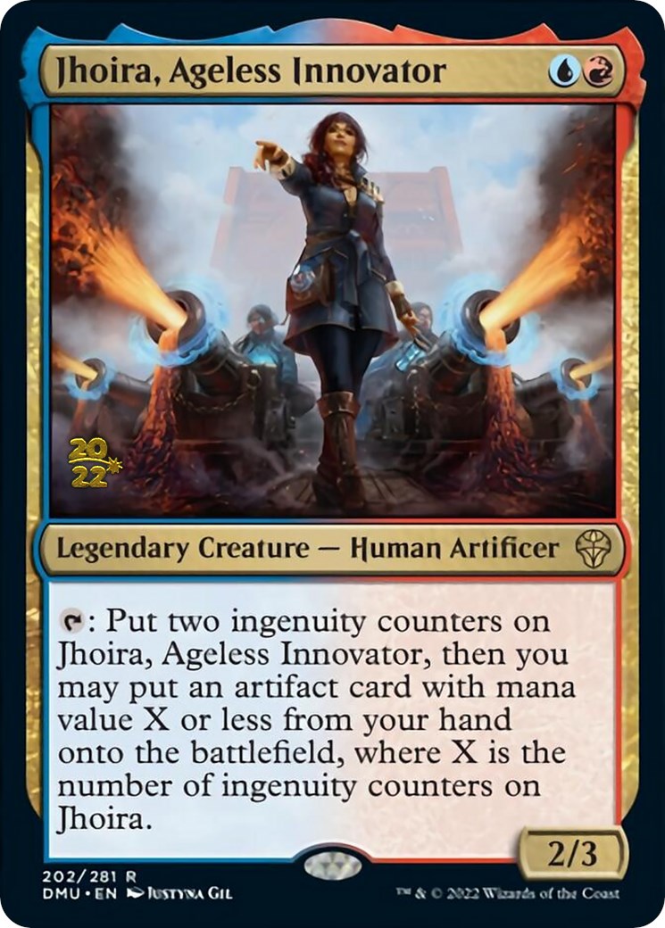 Jhoira, Ageless Innovator [Dominaria United Prerelease Promos] | Arkham Games and Comics