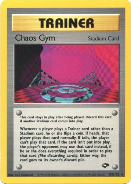 Chaos Gym (102/132) [Gym Challenge Unlimited] | Arkham Games and Comics