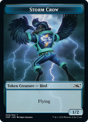 Squirrel // Storm Crow Double-sided Token [Unfinity Tokens] | Arkham Games and Comics