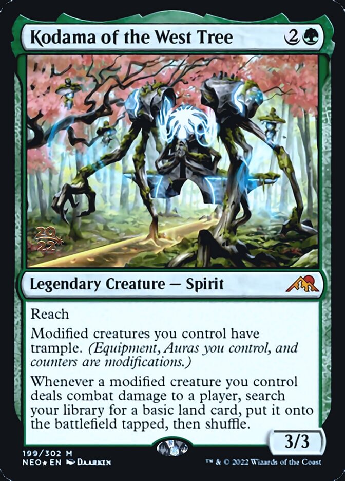 Kodama of the West Tree [Kamigawa: Neon Dynasty Prerelease Promos] | Arkham Games and Comics