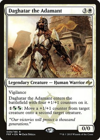 Daghatar the Adamant [Fate Reforged Promos] | Arkham Games and Comics