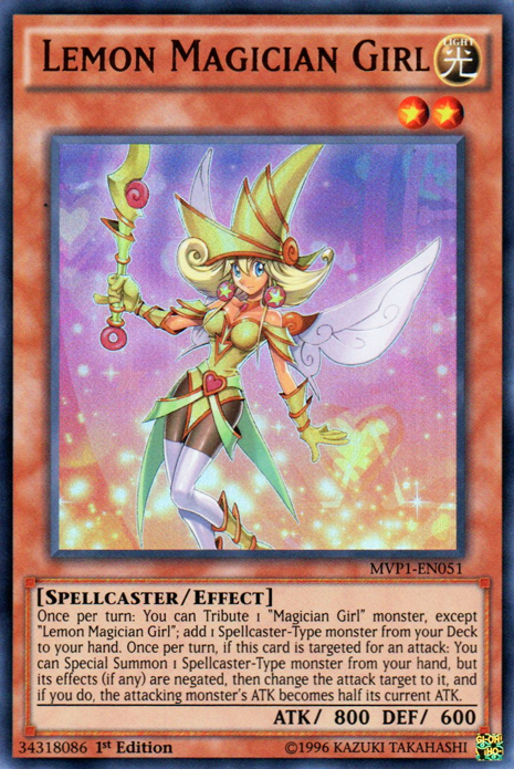 Lemon Magician Girl [MVP1-EN051] Ultra Rare | Arkham Games and Comics