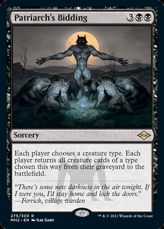 Patriarch's Bidding [Modern Horizons 2] | Arkham Games and Comics