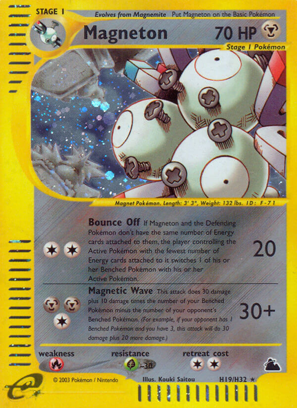 Magneton (H19/H32) [Skyridge] | Arkham Games and Comics