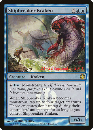 Shipbreaker Kraken [Theros Promos] | Arkham Games and Comics