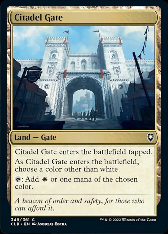 Citadel Gate [Commander Legends: Battle for Baldur's Gate] | Arkham Games and Comics