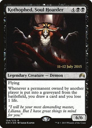 Kothophed, Soul Hoarder [Magic Origins Promos] | Arkham Games and Comics