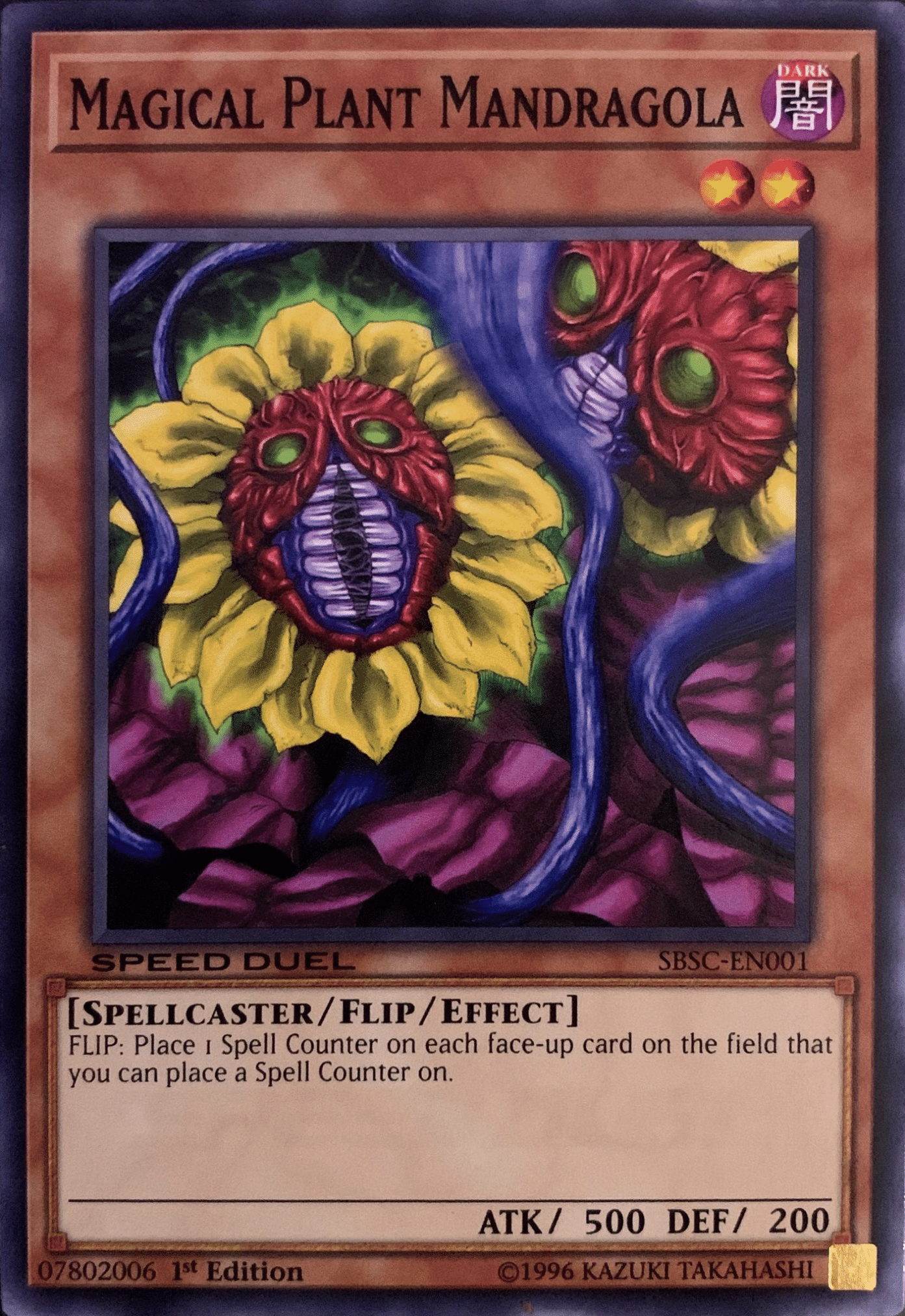 Magical Plant Mandragola [SBSC-EN001] Common | Arkham Games and Comics