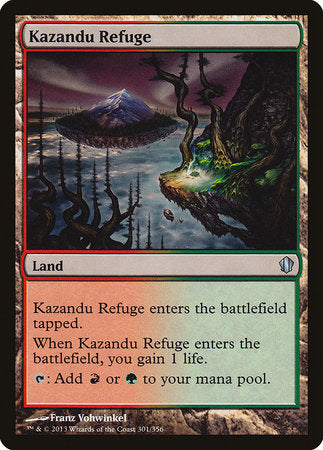 Kazandu Refuge [Commander 2013] | Arkham Games and Comics