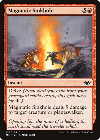 Magmatic Sinkhole [Modern Horizons] | Arkham Games and Comics