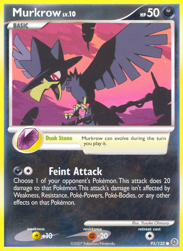 Murkrow (95/132) [Diamond & Pearl: Secret Wonders] | Arkham Games and Comics