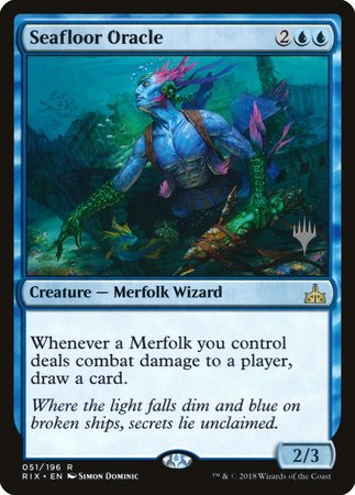 Seafloor Oracle [Rivals of Ixalan Promos] | Arkham Games and Comics