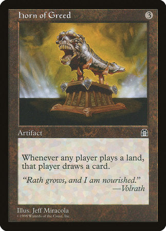 Horn of Greed [Stronghold] | Arkham Games and Comics