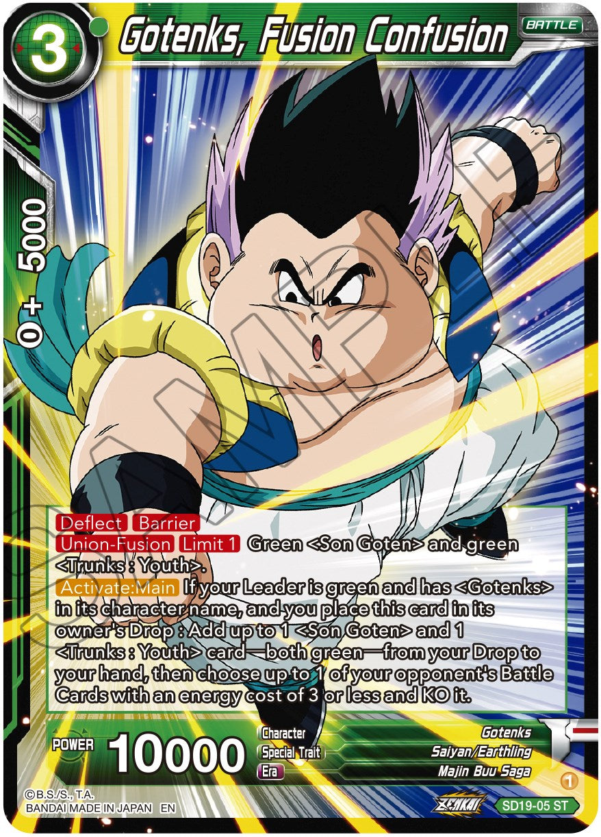 Gotenks, Fusion Confusion (SD19-05) [Dawn of the Z-Legends] | Arkham Games and Comics