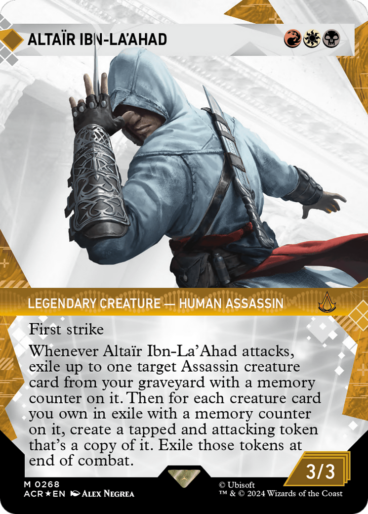 Altair Ibn-La'Ahad (Showcase) (Textured Foil) [Assassin's Creed] | Arkham Games and Comics