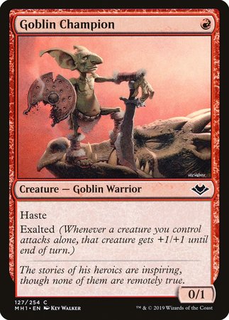 Goblin Champion [Modern Horizons] | Arkham Games and Comics