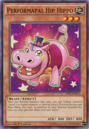 Performapal Hip Hippo [SP15-EN015] Common | Arkham Games and Comics