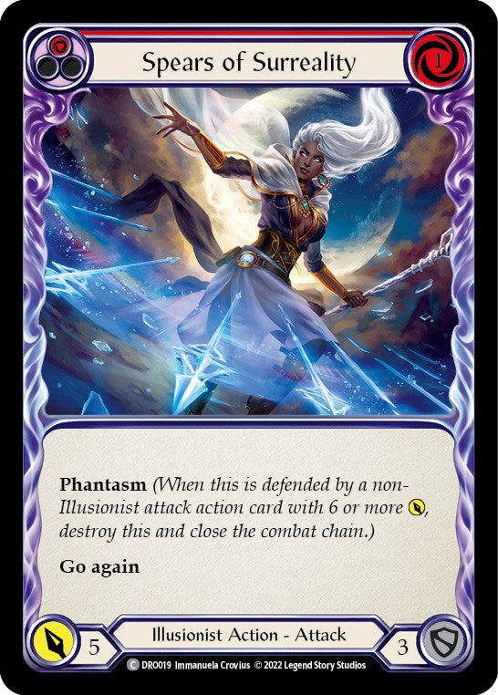 Spears of Surreality [DRO019] (Uprising Dromai Blitz Deck) | Arkham Games and Comics