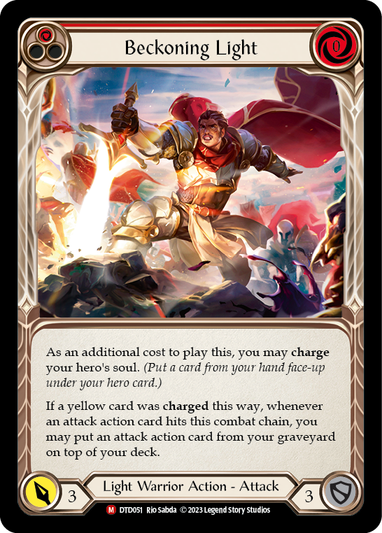 Beckoning Light [DTD051] (Dusk Till Dawn)  Rainbow Foil | Arkham Games and Comics