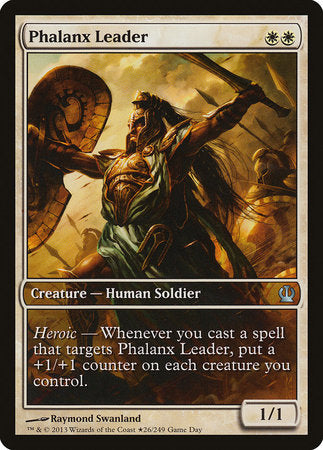 Phalanx Leader [Theros Promos] | Arkham Games and Comics