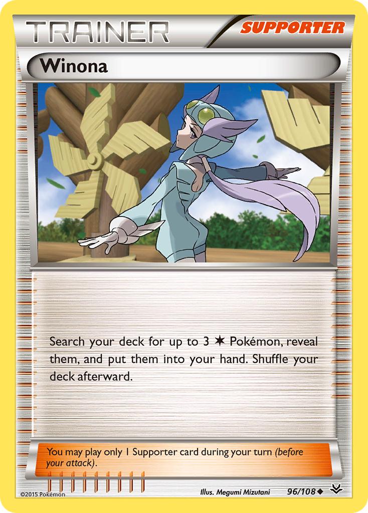 Winona (96/108) [XY: Roaring Skies] | Arkham Games and Comics