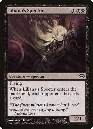 Liliana's Specter [Planechase 2012] | Arkham Games and Comics