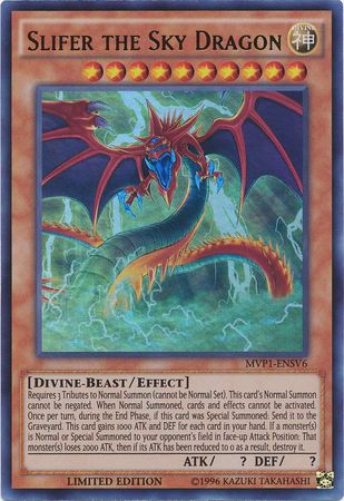 Slifer the Sky Dragon [MVP1-ENSV6] Ultra Rare | Arkham Games and Comics