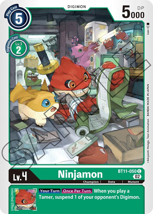 Ninjamon [BT11-050] [Dimensional Phase] | Arkham Games and Comics