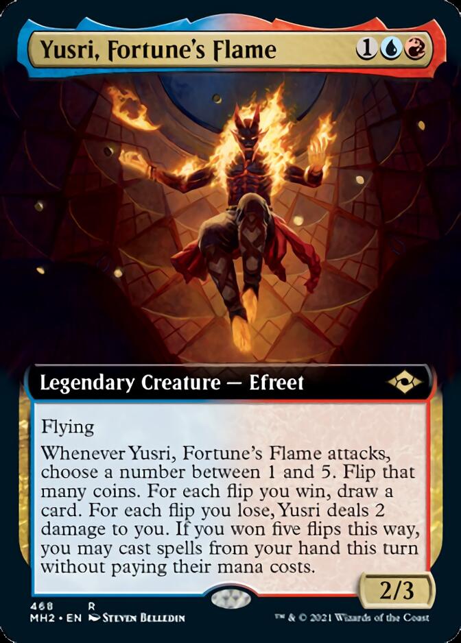 Yusri, Fortune's Flame (Extended Art) [Modern Horizons 2] | Arkham Games and Comics