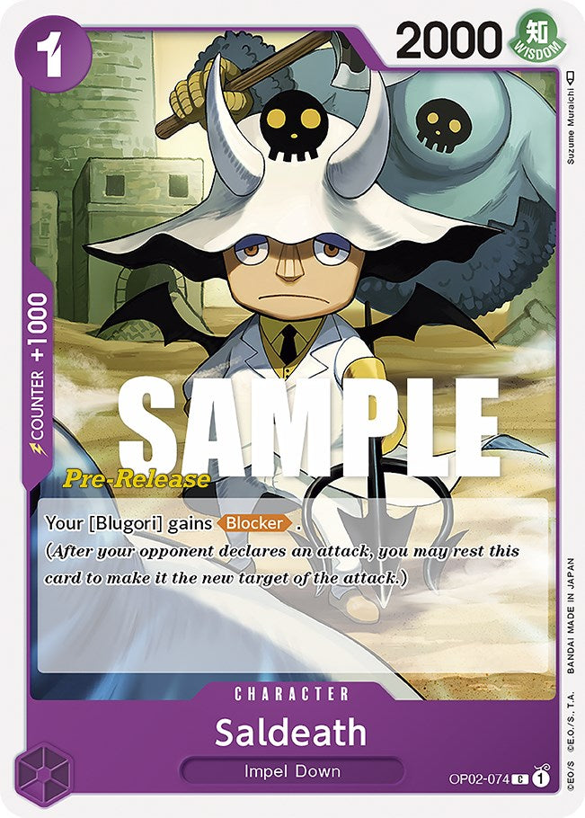 Saldeath [Paramount War Pre-Release Cards] | Arkham Games and Comics