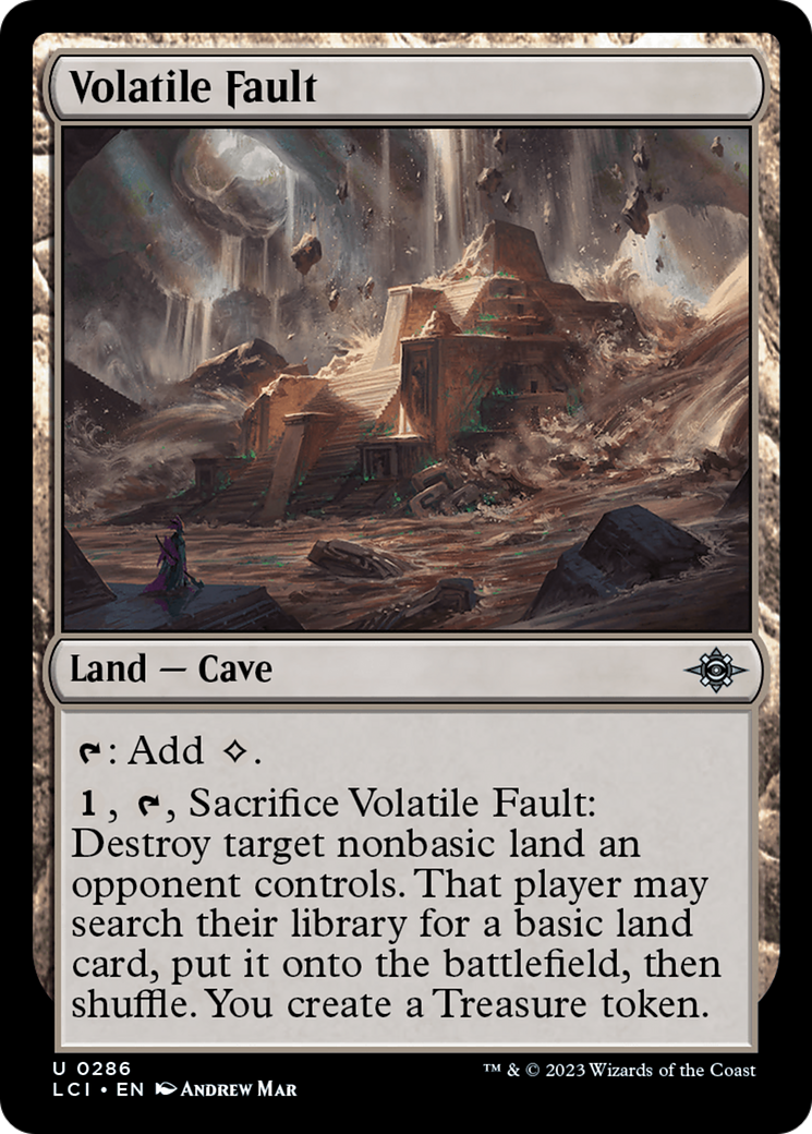 Volatile Fault [The Lost Caverns of Ixalan] | Arkham Games and Comics