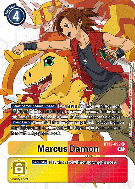 Marcus Damon [BT12-092] (Alternate Art) [Across Time] | Arkham Games and Comics