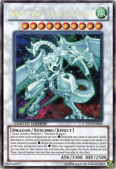 Shooting Star Dragon [CT07-EN004] Secret Rare | Arkham Games and Comics