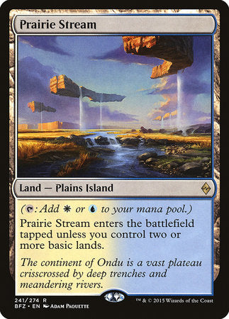 Prairie Stream [Battle for Zendikar] | Arkham Games and Comics