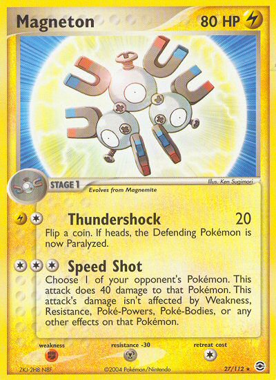 Magneton (27/112) [EX: FireRed & LeafGreen] | Arkham Games and Comics