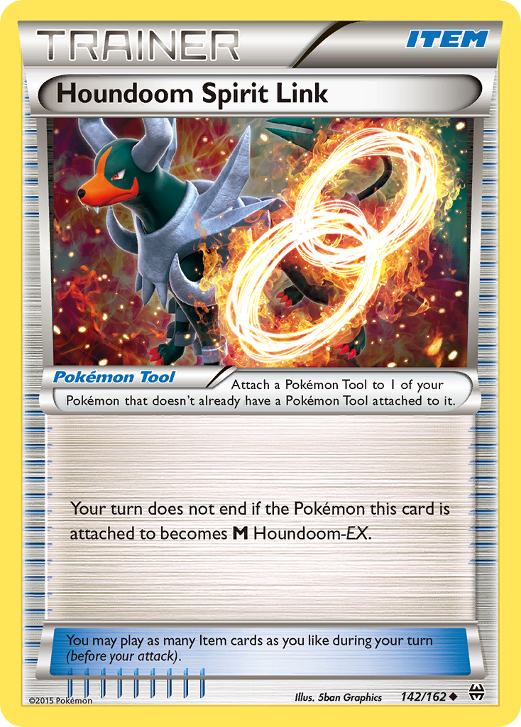 Houndoom Spirit Link (142/162) [XY: BREAKthrough] | Arkham Games and Comics