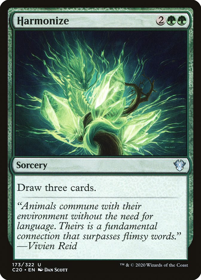 Harmonize [Commander 2020] | Arkham Games and Comics